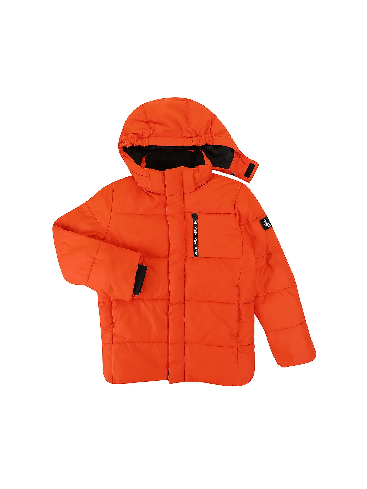 CALVIN KLEIN JEANS | Jungen Steppjacke Essential | orange